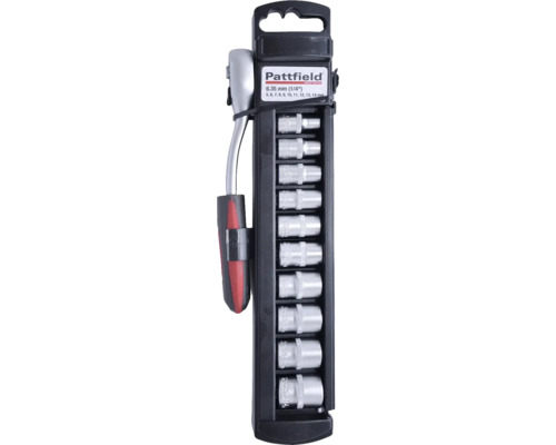 Set chei tubulare Pattfield 6,35 milimetri