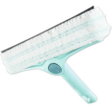 Racletă pentru geamuri cu husă din microfibră și lamă de racletă