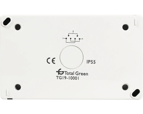 Logo Total Green. Grad de protecție IP55.