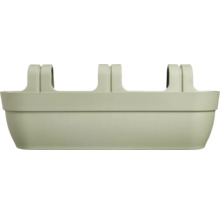 Jardinieră de balcon din plastic cu suport pentru fixare pe balustradă