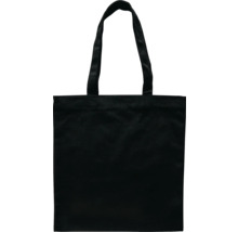 Geantă neagră din material textil cu mânere