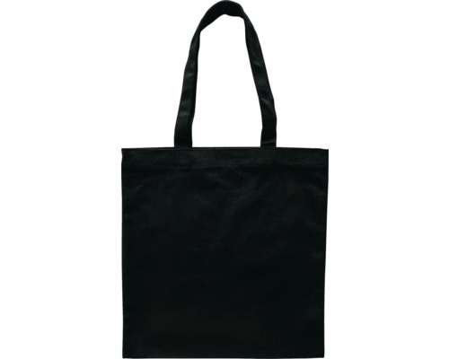 Geantă neagră din material textil cu mânere