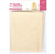 Sac din bumbac Graine Creative, 240 x 290 mm