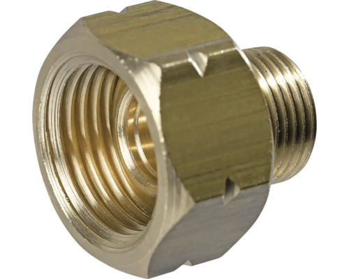 Adaptor pentru butelie pe gaz Topex 3/8 inch Racord din alamă cu filet interior și filet exterior