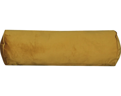 Pernă pentru gât uni galben 20x60 cm Pernă decorativă alungită pentru sufragerie