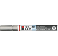 Marker pentru porțelan și sticlă Marabu, Metallic Universal