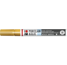 Marker Marabu pentru porțelan și sticlă, Universal Metallic