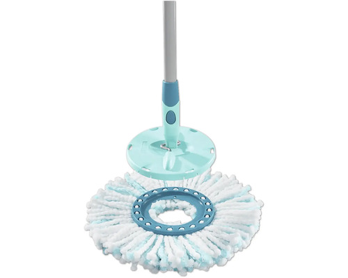 Mop cu mâner și cap de mop rotund, înlocuibil