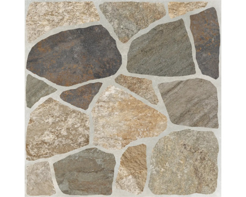 Model de gresie cu aspect de piatră