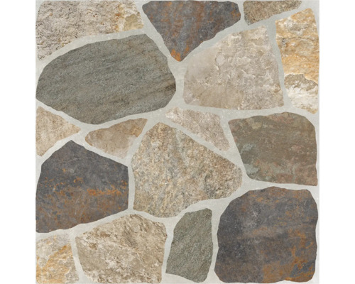 Model de gresie cu aspect de piatră