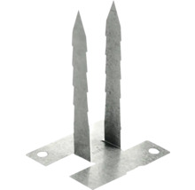 Ancoră de fixare metalică cu vârfuri și găuri