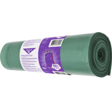 Rolă saci de gunoi cu șnur, 10 bucăți, 150 litri