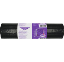 Rulou de saci de gunoi, 5 bucăți, 240 litri