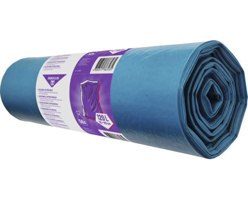 Rola saci de gunoi, 50 bucăți, 120 litri