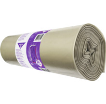 Rolă saci de gunoi, 120 litri, 50 bucăți