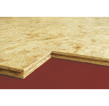 Placă OSB în secțiune transversală