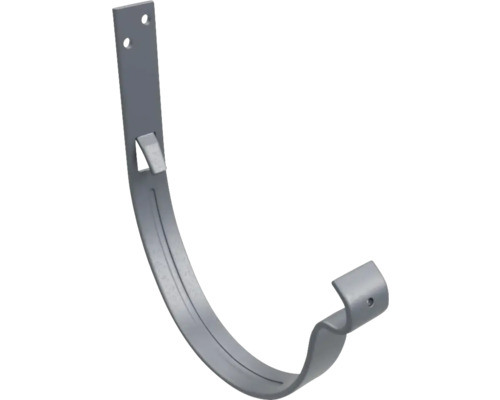 Suport metalic pentru jgheab cu găuri de fixare