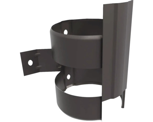 Clema de fixare metalică cu găuri pentru șuruburi pentru instalare