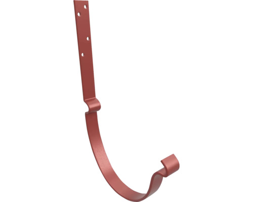 Suport metalic pentru jgheab cu găuri de fixare