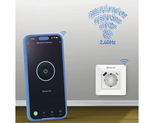 Smartphone și priză Wi-Fi Tellur pentru controlul dispozitivelor electrice