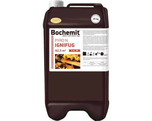 Bochemit Pyro N Ignifug agent de protecție a lemnului în recipient, potrivit pentru o suprafață de 62,5 m²