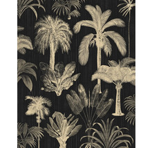 Tapet cu motiv de palmieri pentru decorarea pereților