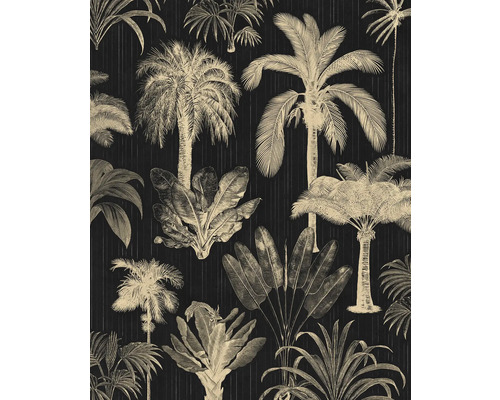 Tapet cu motiv de palmieri pentru decorarea pereților