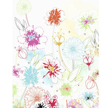 Ilustrație cu diverse modele florale