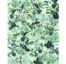 Ilustrație cu frunze tropicale pentru decorarea pereților