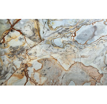 Model de placă de piatră naturală cu gradații de culoare gri, maro și alb