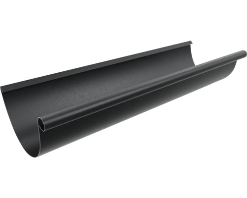 Jgheab metalic PRECIT 2 mØ 125 mm negru RAL 9005 Canal de scurgere metalică