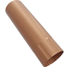 Conductă de coborâre din metal, de culoarea cuprului