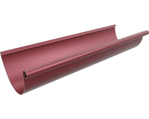 Jgheab metalic PRECIT 3 m Ø 125 mm roșu RAL 3005 Canal de scurgere metalic