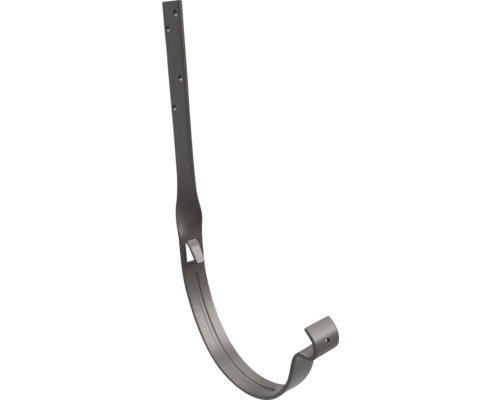 Suport metalic pentru jgheab cu găuri de fixare