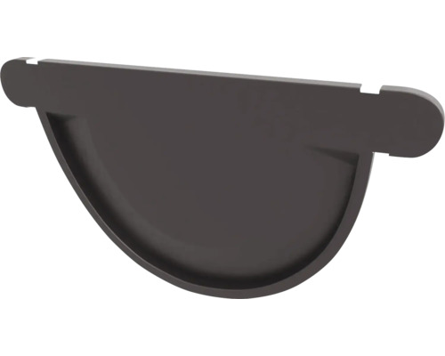 Capac jgheab PRECIT Ø 125 mm maro RAL8019 | HORNBACH
