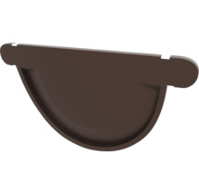 Canal jgheab semicircular din plastic