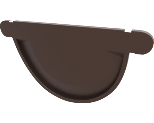 Canal jgheab semicircular din plastic