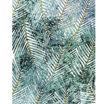 Ilustrație cu frunze de palmier ca model decorativ