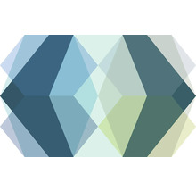 Model geometric abstract cu triunghiuri și romburi