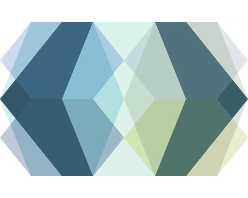 Model geometric abstract cu triunghiuri și romburi