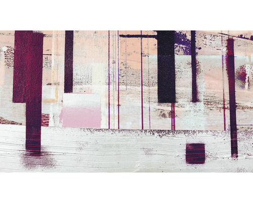 Pictură abstractă cu forme geometrice