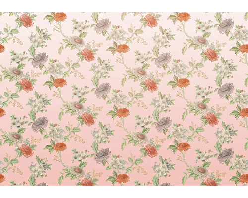 Tapetă florală cu model de trandafiri