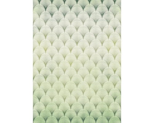 Tapetă cu model în formă de evantai