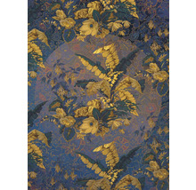 Țesătură decorativă cu model floral și de frunze pentru design interior