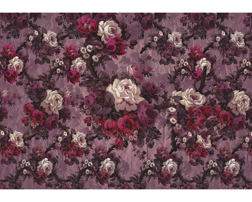 Tapet cu motiv floral cu trandafiri