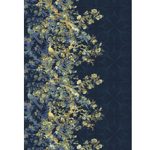 Tapet cu model de păsări și flori