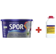 Set cu vopsea de perete și grund pentru interior