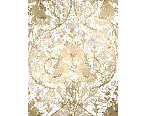 Tapetă decorativă cu motiv floral