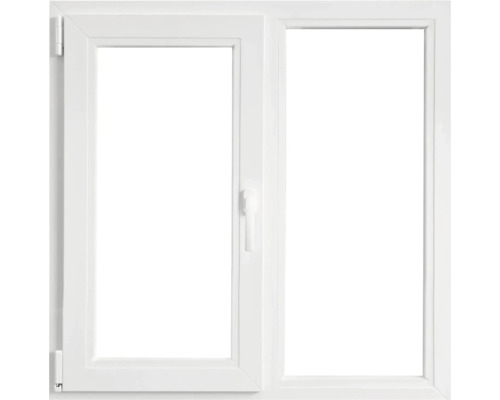 Fereastră din plastic albă cu două canaturi