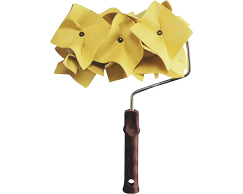 Rola de vopsea cu mâner maro